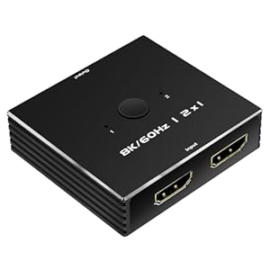 Daoistek HDMI 8K/60Hz 2x1 Umschalter