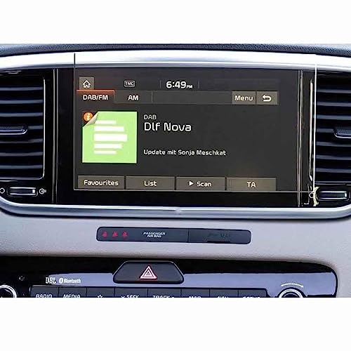 Film Protection Écran GPS 8 Pouces (176x99mm) pour Kia Sportage 4