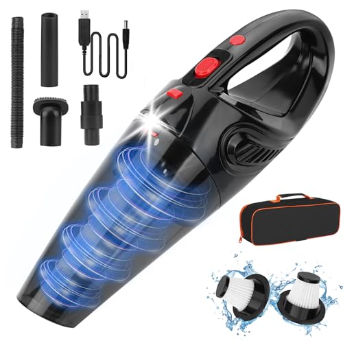 Tgeserwe Handheld Vacuum Cleaner, 8000pa Suction, Cordless