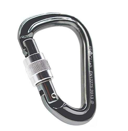 Mosquetão Alumínio HMS 28KN rosca USClimb Keylock CE EN