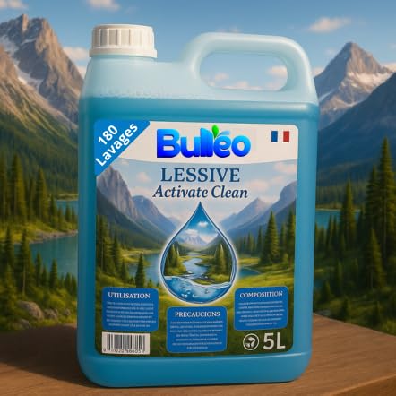 Lessive Activate Clean Pro Ultra Concentrée 5L – 180 Lavages