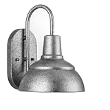 Prominence Home Brightondale Galvanized Industrial Outdoor Sconce Lantern Coach Light - 51557-01