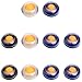 VILLCASE 30 Pcs Pong Balls Desktop Sponge Moistener Finger Sponge Fingertip Moisteners Sponge Wet Finger Sponge Finger Moistener Wet Hand Currency Water Box Office Paper Clip Turn The Page