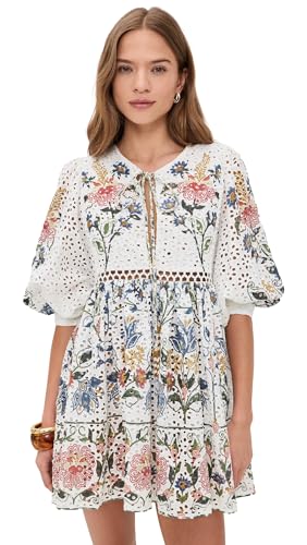 farm rio white dress Women's Stitched Garden Off-White Mini Dress, Stitched Garden Off White, S at Amazon Women's Clothing store Size:7.5 US Men (6.5 UK/AU) responsible fibers generate up Plus Size Winter Boho Softest