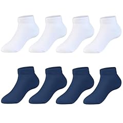 8 Pairs, 4navy+4white