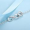 MABELLA-Anklets-Bracelet-18K-Gold-plated-Sterling-Silver-Adjustable-Infinity-Endless-Love-Heart-Charm-Jewelry-Jewelry-Gifts-for-Her MABELLA Anklets Bracelet 18K Gold plated Sterling Silver Adjustable Infinity Endless Love Heart Charm Jewelry Gifts for Her
