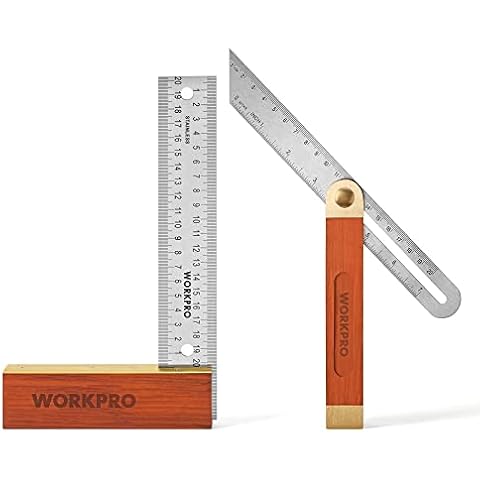 WORKPRO 2-Piece Carpentry Squares Set Cover
