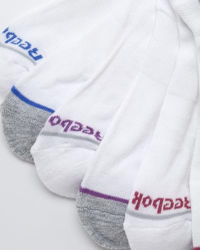 Image of Reebok Womens Quarter Socks 12 Pack Moisture Wicking Athletic Socks