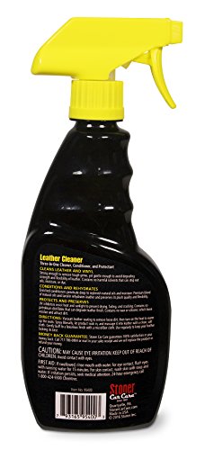Stoner Car Care 95400 Leather Cleaner And Conditioner For 3-In-1 Car Interior Cleaner To Rehydrate Protect And Preserve Leather Surfaces, Pack Of 1 #TOP1