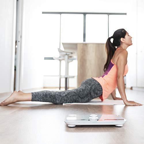 Pèse-personne impédancemètre Bluetooth Cecotec EcoPower balance connectée 180kg - 6