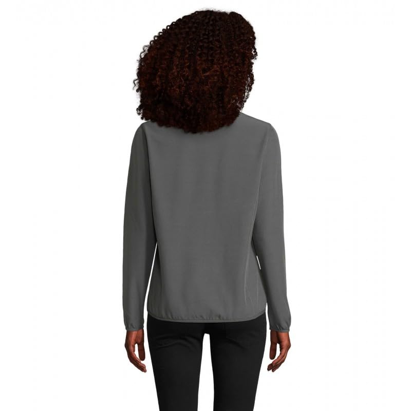 Veste softshell SOL'S Falcon grise pour randonnée - 2