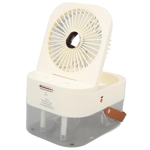 Humidificateur ventilateur portable double pulvérisation télécommande USB - 6