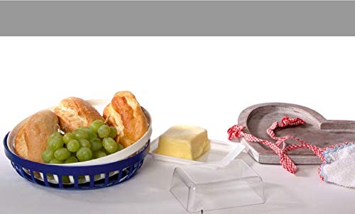 Kimmel Burriera con Coperchio, Bianco/Trasparente, Piccolo - immagine 3