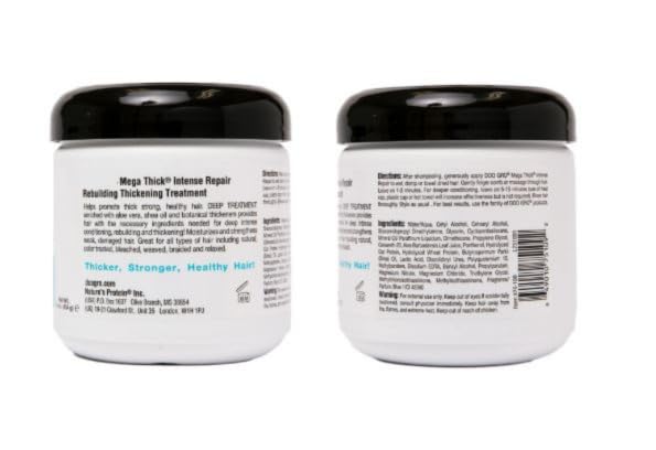 Doo Gro Mega Thick Intense Repair 16 oz - with a comb