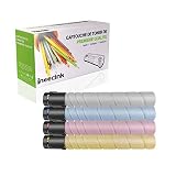 Kompatible Tonerkartusche Für Konica Minolta TN220 TN-220 (Standardkapazität) Für Konica Minolta Bizhub C221S C221 C281 C7122 C7128 Drucker, 4Er-Pack,4p