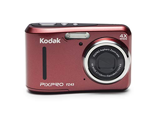 Cámara Digital Kodak PIXPRO FZ43 16 MP Roja Bundle miniatura 2