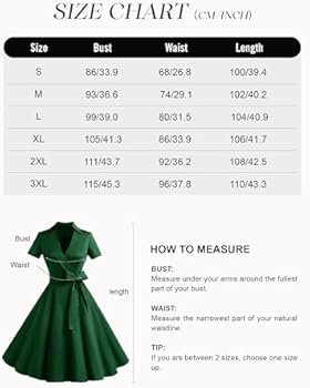 Pretty Dress Company Hepburn 50's Swing Jurk Donker Groen