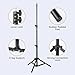 UTEBIT Portable Light Stand Tripod,Aluminum Alloy Photography Adjustable Lighting Stands for SLR Cameras Flashes Projectors Reflector Umbrella