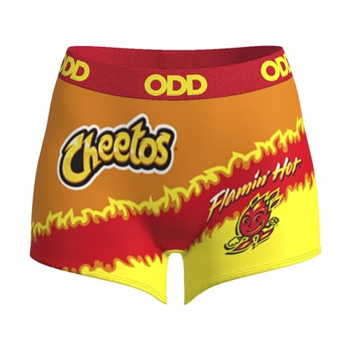 Odd Sox, Women's Fun Candy & Snack Food Boy Shorts, Assorted Styles