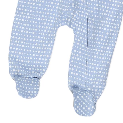 Image of HonestBaby Baby 2-Pack Organic Cotton Footed Pajama Sleep & Play
