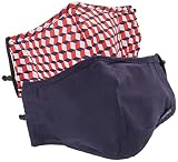 Nautica Goals 2 Face Masks 4 Carbon Filter Safety Kit with Wristlet Bag