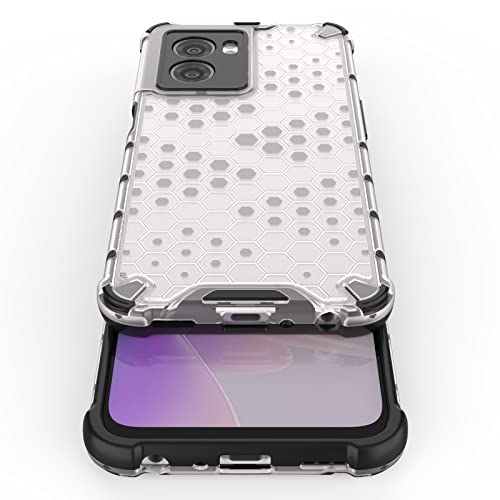 Image of Glasgow Back Case Cover Compatible with Realme Narzo 50 5G (Stylish Design) - Transparent