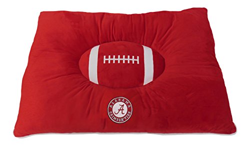 Pets First NCAA PET BED- Alabama Crimson Tide Soft &