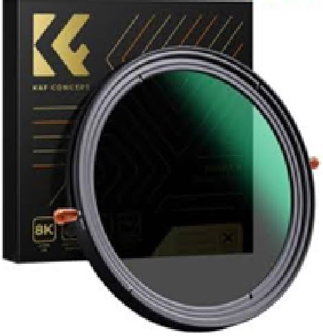 K&F Concept Nano-X Series 2-in-1 CPL and Variable ND2-32 Filter for Camera Lense, 72 mm Size