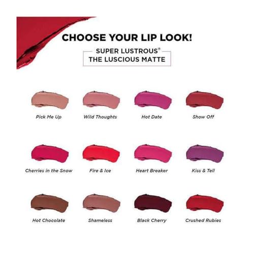 Image of REVLON Opaque Super Lustrous Lipstick, Fire and Ice (4.2g)