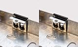 No arranques la reparación al instante, solución rápida y fácil gracias al clip de reparación de caja trasera, esta es una gran solución diseñada para reemplazar las lengüetas rotas o roscas en el interior de una caja trasera de metal. El clip simplemente empuja y se mantiene encendido, ¡trabajo listo!