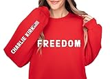 Charlie Kirk Freedom Sweatshirt, Great American Pat.riot Charlie Kirk Freedom Hoodie, Sweatshirt - Hoodie Sleeve Printed Garment, Charlie Kirk Apparel
