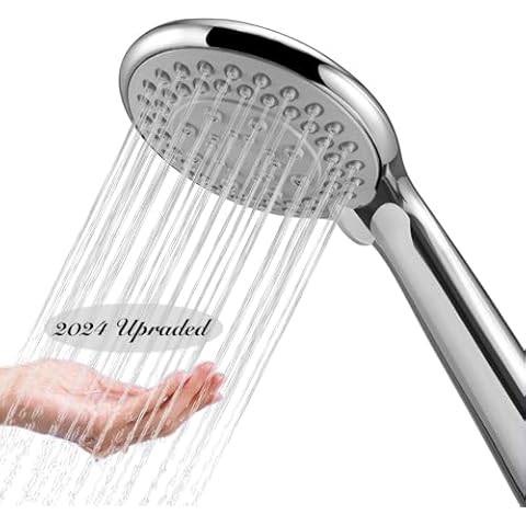 BauTangLe Upgraded Handheld Shower with 5 Settings Cover