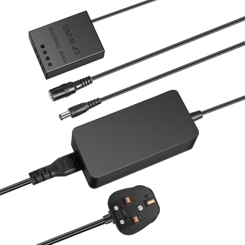 NEEWER NP-W126/NP-W126S Replacement Dummy Battery Charger Kit, AC Power Supply Adapter and DC Coupler Compatible with FUJIFLIM X100VI X-T30 II X-S10 X-T200 X100F X100V X-A5 X-E4 X-Pro3 X-T3 X-T20