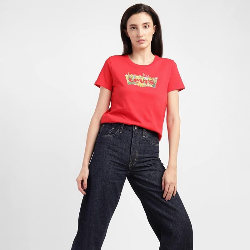 Image of Levi's Women's Brand Logo Crew Neck T-Shirt