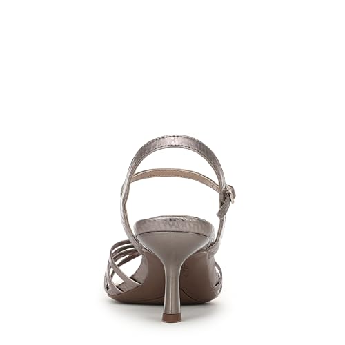 Naturalizer Women's Tawny Heeled Sandal Pewter Snake 9 W by Naturalizer - Used condition - Image 3