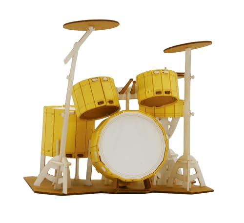 Fridolin 11572 3D-Papiermodell - Schlagzeug