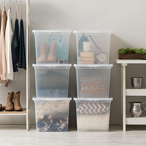 image for IRIS USA, Inc. IRIS USA 68 Qt. Lite Plastic Storage Bin Tote Organizin