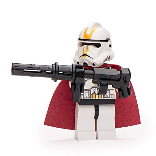 LEGO Parts: Star Wars Elite Ep3 Clone Trooper with Cape and Heavy Cannon
