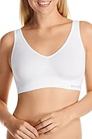 Bonds Women's Underwear Comfy Seamless Crop (1 Pack), White (1 Pack), X-Large