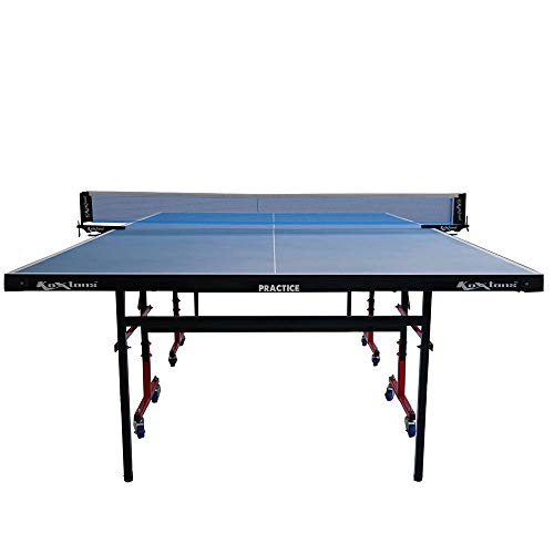 Image of Amazon Brand Practice Table Tennis Table , Full Size , 18 mm, Blue