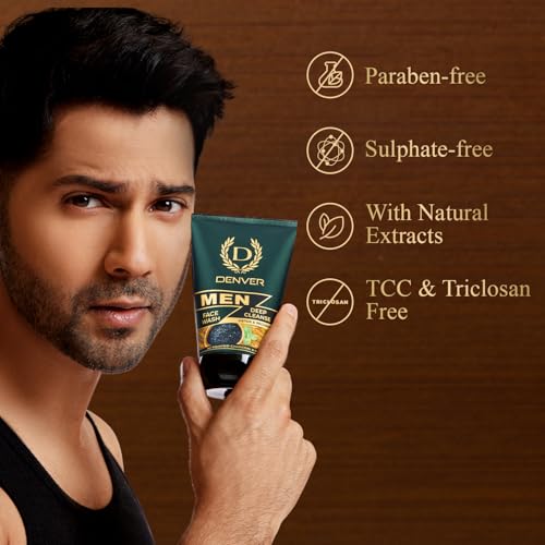 Image of DENVER Gift Pack Hamilton Deodorant (200 ML) + Face wash (100 Gram)- Pack of 1