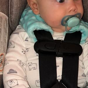 Car Seat Belt Covers, Baby Car Seat Neck Cover, Baby Strap Pad, Car Seat Strap Cover, Minky Dot, Seat Belt Cushions Pads, Shoulder Strap Protectors, Baby Shoulder Pads For Baby Car Seats, Blue #TOP5