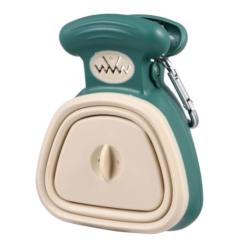 UTHCLO Recogedor de Cacas Plegable para Mascotas Herramienta Portátil y Duradera para Limpieza de Excrementos y Gatos Diseño Compacto y Fácil para Exteriores