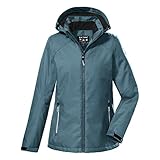 Killtec Damen Outdoorjacke/ Funktionsjacke mit abzippbarer Kapuze KOW 142 WMN JCKT, sturmblau, 42, 38878-000