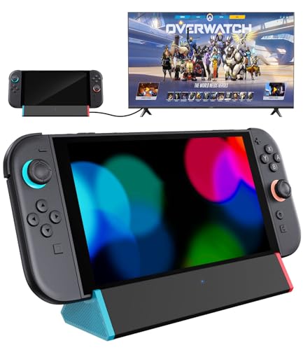 SiWiQU Switch 2 TV Dock, Portable Station d'accueil Compatible avec Nintendo Switch 2 Console, NS 2...