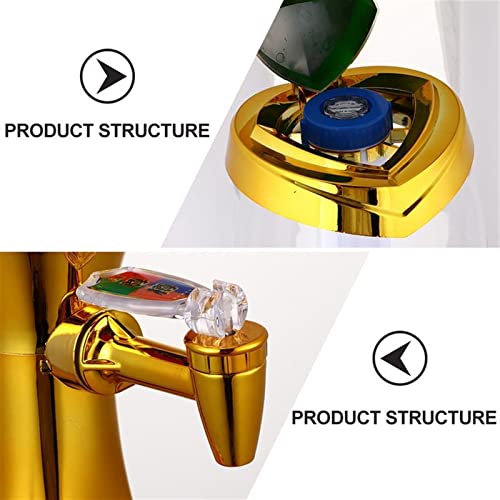 Beer Tower Dispenser 3L Beer Tower Dispenser com Luzes LED Beer Dispenser Beer Beverage Tower Dispen