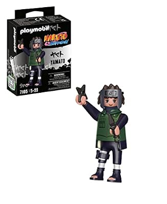 Playmobil 71105 Yamato - Naruto - Héros Issu de la série d'anime - pour reconstituer des scènes légendaires ou Inventer de Nouvelles Histoires - Dès 5 Ans