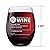 GSM Brands Stemless Wine Glass for Pharmacist Gifts (Prescription) Made of Unbreakable Tritan Plastic and Dishwasher Safe - 16 ounces