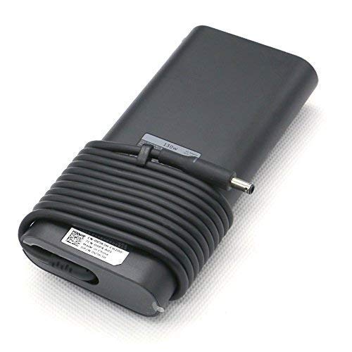 New 19.5V 6.67A 130W 4.5 * 3.0mm V363H RN7NW AC Adapter Charger Compatible for Dell 130-WATT 3-Prong AC Adapter with 6 FT Power Cord.