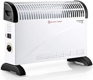 DONYER POWER Convector Radiator Heater with Adjustable Thermostat, 2000W,3 Heat Settings,Classic
